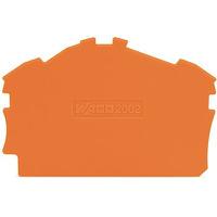 2002-6392 WAGO TOPJOB S Series End And Intermediate Plate for Use with DIN Rail Terminal Block