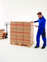 04287-00338-00 Tesa 4287 Orange Strapping Tape, 66m x 19mm