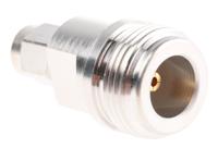j01027b0016 Telegartner Straight RF Adapter N Socket to SMA Plug