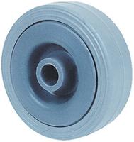380514 Guitel Hervieu Grey Rubber Non-Marking Trolley Wheel, 60kg