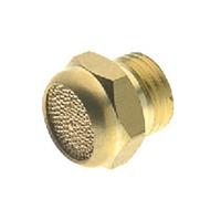 176-2280 RS PRO Brass 12bar Pneumatic Silencer, Threaded, G 1/4 Male