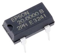 q3204dc21000500 Epson, 20MHz XO Oscillator, ±50ppm CMOS, 4-Pin PDIP Q3204DC21000500