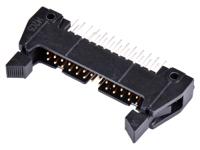 n3429-6202rb 3M 3000 Series Straight Through Hole PCB Header, 26 Contact(s), 2.54 mm Pitch, 2 Row, Shrouded