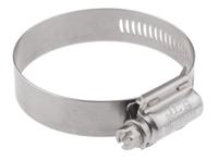 htm65p HI-TORQUE Stainless Steel Slotted Hex Worm Drive, 16mm Band Width, 45 → 65mm ID
