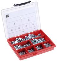 282-8894 RS PRO Steel Dome Nuts Box, 315 Pieces