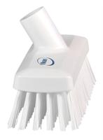 70425 Vikan Broom, White With Polyester, Polypropylene, Stainless Steel Bristles for  for General Purpose