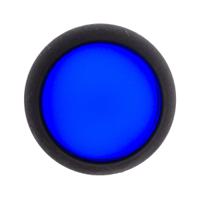 fl13dgb5 EOZ Illuminated Push Button Switch, Momentary, Panel Mount, 13.5mm Cutout, SPST, Green/Blue LED, 5V, IP67