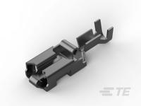 1-160759-1 TE Connectivity 250 Series Female Crimp Terminal, 16AWG Max