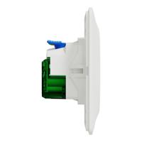s320089 Schneider Electric White, 1 Gang, Ovalis C Series