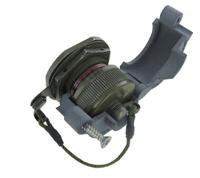 caplock25wr Amphenol Socapex Grey Caplock, Shell Size T25 for use with 38999 Series III Receptacles