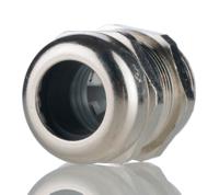 53112650 Lapp SKINTOP Series Metallic Nickel Plated Brass Cable Gland, M32 Thread, 11mm min., 21mm max., IP68
