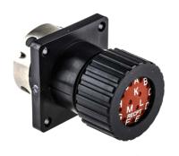 tn0s14-0012s1l-192900-0308 ITT Cannon Circular Connector, 12 Contacts, Panel, Standard Connector, Socket, Female, IP67, Trident Neptune Series