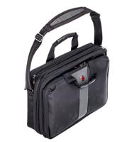 600655 Wenger Legacy 17in  Laptop Briefcase, Black