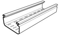 6377-01 Cablofil International Perforated Cable Tray, PVC 3m x 75 mm x 50mm