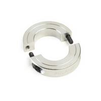 ensp35-20mm-a Ruland Shaft Collar, Two Piece, Clamp, Bore 20mm, OD 35mm, W 8mm, Aluminium