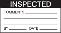 445-4007 RS PRO Adhesive Pre-Printed Adhesive Label-Inspected-. Quantity: 30