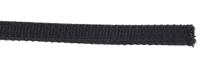 668-1260 RS PRO Braided PET Black Cable Sleeve, 4mm Diameter, 3m Length