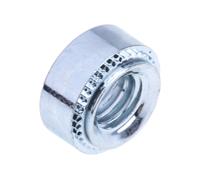 827-675 RS PRO Clear Passivated, Zinc Steel Clinch Nut, M6