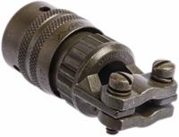 pt06a-10-6psr Amphenol Industrial, PT, Copper Alloy 6 Way Cable Mount MIL Spec Circular Connector PlugGreen, Pin Contacts,Shell Size