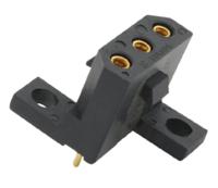 sms3ge3 Souriau Sunbank by Eaton SMS Series Straight PCB Mount PCB Socket, 3-Contact, 1-Row, 5.08mm Pitch, Solder Termination