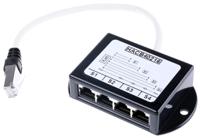 spe190688 Decelect 4-Port RJ45 Splitter, FTP