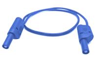 22421-1m-6 Mueller Electric Test lead, 32A, 600(CATIII) V, 1000(CATII) V, Blue, 1m Lead Length