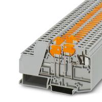 3005808 Phoenix Contact  ZDMTK 2.5-TWIN Series Grey, 1.5mm², 2-Level, Spring Cage Termination