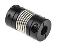 mbc15-6-6-a Ruland Bellows Coupling, 15mm Outside Diameter, 6mm Bore, 27.2mm Length Coupler