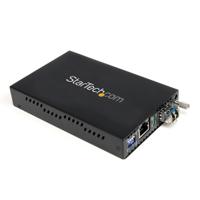 et1000s40lc2 StarTech.com LC, RJ45 Media Converter, Single Mode, 10/100/1000Mbit/s, Half/Full Duplex 40km