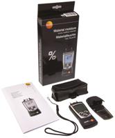 0560-6060 Testo 606-1 Moisture Meter, ±1 % Accuracy, Backlit LCD Display, Battery-Powered