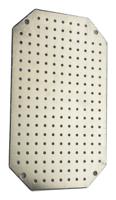 mpmp-arca-4030 Fibox Galvanised Steel Perforated Mounting Plate, 1.5mm H, 270mm W, 350mm L for Use with ARCA 4030