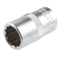 830-4114 RS PRO 1/2 in Drive 15mm Standard Socket, 12 point