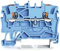 2201-1204 WAGO  TOPJOB S, 2201 Series Blue, 1.5mm², Single-Level, Push-In Cage Clamp Termination, ATEX, IECEx