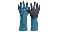 3455-9 NITRAS SAFETY 3455 Black Cotton Glove, Size 9, Nitrile Coating