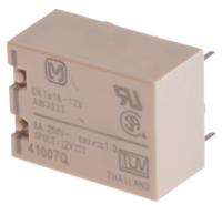 dk1a1b-12v Panasonic PCB Mount Power Relay, 12V dc Coil, 8A Switching Current, DPST