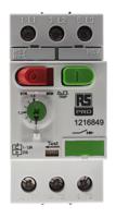 121-6849 RS PRO 1 → 1.6 A Motor Protection Circuit Breaker