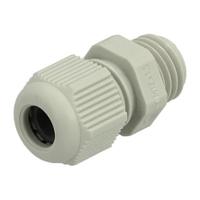 gpa-m12 Fibox GPA Series Light Grey Cable Gland, M12 Thread, 3mm min., 6mm max., IP68