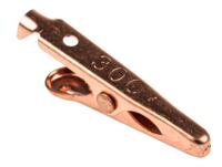 bu-30c Mueller Electric Crocodile Clip, Copper Contact, 5A