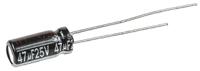 eeueb1e470s Panasonic 47μF Aluminium Electrolytic Capacitor 25V dc, Radial, Through Hole - EEUEB1E470S