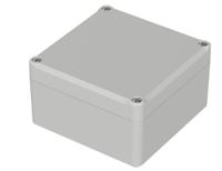 62212000-em-212 Bopla Euromas II Series Light Grey Polycarbonate Enclosure, IP65, Light Grey Lid, 100 x 100 x 57mm