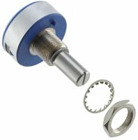 357b0502mab251s22 Vishay 357 5kΩ Rotary Potentiometer Continuous-Turns 1-Gang Panel Mount, 357B0502MAB251S22