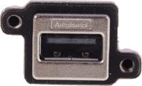 musba11130 Amphenol Communications Solutions Right Angle, Through Hole, Socket- Single Port Type A USB Connector