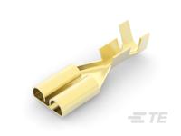 170054-1 TE Connectivity FASTIN-FASTON .250 Uninsulated Female Spade Connector, Receptacle, 6.35 x 0.8mm Tab Size, 0.51mm² to