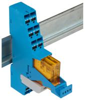 48p581100060spa Finder 48 Series Interface Relay Module, DIN Rail Mount, 110V ac Coil, DPDT-2C/0, 2-Pole, 8A Load