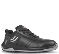 jaljuno-jh306-41 Jallatte JALJUNO JH306 Unisex Black, Grey Aluminium Toe Capped Safety Trainers, UK 7, EU 41