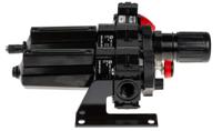 bl64-401 Norgren G 1/2 FRL, Automatic Drain, 40μm Filtration Size - With Pressure Gauge