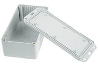 bim2004ip-gy CAMDENBOSS Series 2000 Series Grey ABS Enclosure, IP65, Flanged, Grey Lid, 140 x 65 x 40mm