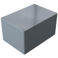 01233318 Rose Aluminium Standard Series Grey Die Cast Aluminium Enclosure, IP66, IK09, Grey Lid, 330 x 230 x 180mm