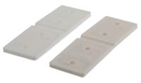 54-a-3000 Pinet PP Flex Hinge, Clamp, Nail, Rivet, Screw Fixing, 25.4mm x 76.2mm x 3.2mm