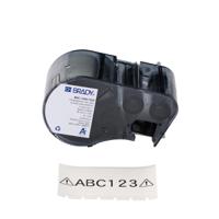 177013 Brady B-7425 Black on White Black Print Label Roll, 38.1mm Width, 1Per Pack Qty